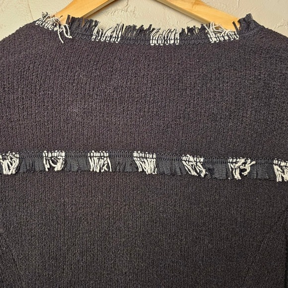 NIC+ZOE Black Textured Open Front Cardigan Sweater Jacket Size M NWT Retail $178 - Picture 5 of 13